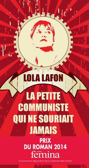La couverture porte en plus : Prix du roman 2014 femina